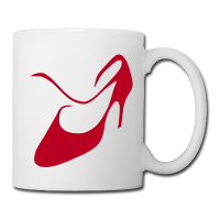 Argentinischer Tango Tanz Damenschuhe Rot Weiß