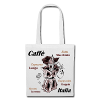Bag Illustration - Italian Coffee Pot