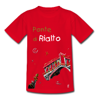 Children T-shirt - Venice Gondola Rialto