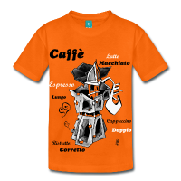 Coffee Art Design - Caffettiera Moka Illustration