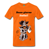 Design Moka Kunst Kaffee - Venedig Italien T-shirts