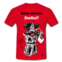 Diseño Camiseta Café - Venecia Italia