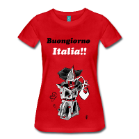 Diseño Camiseta Moka Arte Café - Venecia Italia