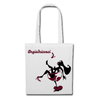 Donna - Bicchiere di Vino Rosso Borse