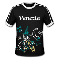 Fantasie Kunst Nacht Design - T-shirt Venedig Italien