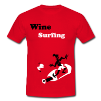 Fête - Bouteille de vin Tee shirts