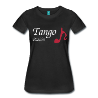 Frau T-shirt Ich Liebe Tango Musik
