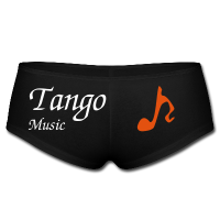 Frau Tango Musik - Sexy Unterwäsche
