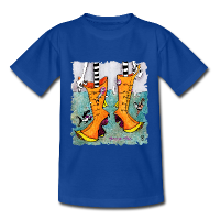 Hochwasser Stiefel - Junge Fantasie T-shirts