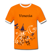 Humor Camiseta Hombre Acqua Alta Design - Venecia Italia 