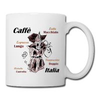 Italian Coffee Cup Design
