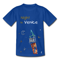 Kinder T-shirt - Venedig Illustration