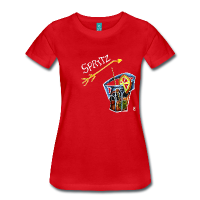 Maglietta Donna Arte Design Spritz - Venezia Italia
