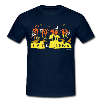 Man T-shirt 4Gats Barcelona