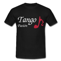 Man T-shirt Tango Pasión - Music