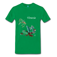 Man T-shirt Travel to Venice - Italy