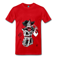 Moka Coffee Art T-shirt Designs - Venice Italy
