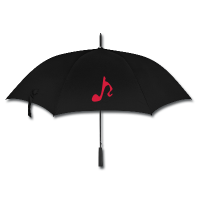 Music Umbrella - It's Raining Men