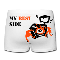 My best side - Funny Underwear