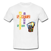 Party T-shirt - Spritz Aperol Recipe 