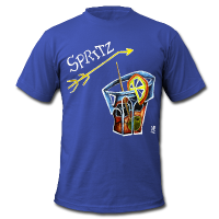 Party T-Shirt Spritz  Geschenk aus Venedig Italien