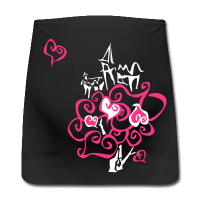 Pink Love - Stadt Wolke Herz