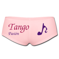 Pink Tango Underwear - Musical Note