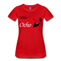 Red Woman T-shirt - Tango Shoe