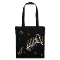 Rialto bei Nacht Tasche Design - Venedig Italien