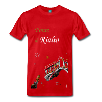 Rialto Brücke - Venedig Gondel T-shirts