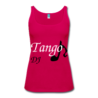 Rosa Frauen T-shirt - Tango DJ