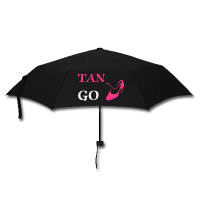 Schwarze Regenschirme - Tangoschuhe Damen