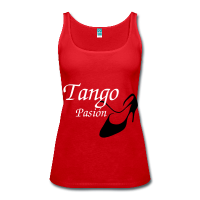 Sexy Argentine Tango T-shirt with woman shoe