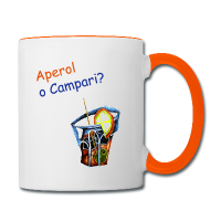 Spritz Aperol oder Campari Party Flaschen & Tassen