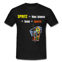 Spritz Aperol Party Rezept Mathe Formel T-Shirts