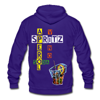 Spritz Aperol Party Spaß Kapuzenpulli Blau