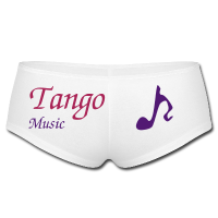 Symbol Musiknote - Disko Unterwäsche