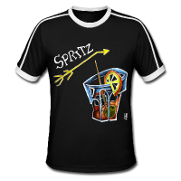 T-shirt Art Design Spritz - Venice Italy