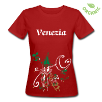 T-shirt Design Kunst Nacht Stadt - Venedig Italien