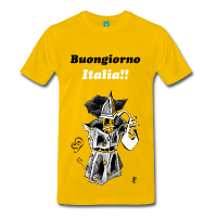 T-shirt Design Moka Arte Caffé - Venezia Italia
