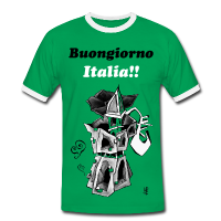T-shirt Design Moka Coffee Art - Venice Italy