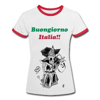 T-shirt Design Moka Kunst Kaffee - Venedig Italien