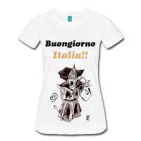 T-shirt Design Moka Kunst Kaffee - Venedig Italien