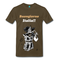 T-shirt Design Moka Kunst Kaffee - Venedig Italien