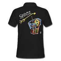 T-shirt Funny Art Drink Spritz - Venice Italy