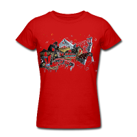 T-shirt Gondel Design - Venezianische Kunstler