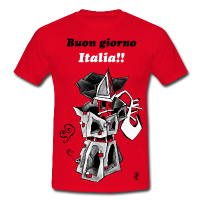 T-shirt Moka Kunst Kaffee