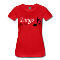 T-shirt Rossa Donna - Mi Piace il Tango 