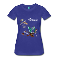 T-shirt Venice Map - Travel to Italy