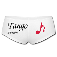 Tango Sexy Unterwäsche - Musiknote